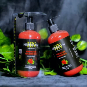 herbelyn hibiscus shampoo – with hibiscus & flaxseed