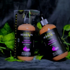 herbelyn onion shampoo – with fenugreek & blackseed